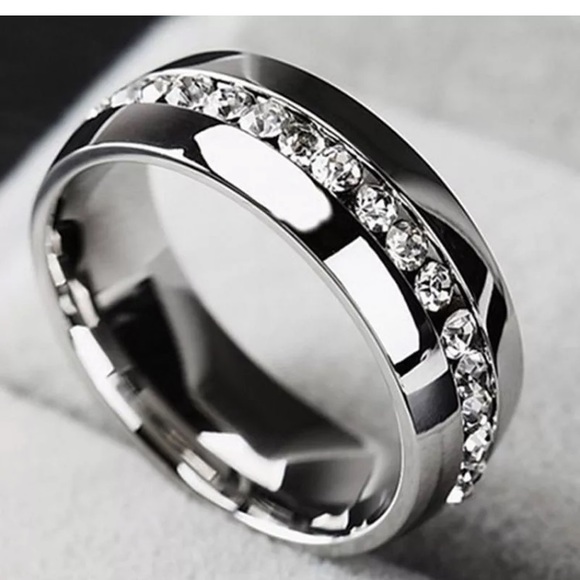 Men/Women Stainless Steel Ring Titanium Band